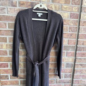 Athleta Belted Sweater Cardigan - Brown